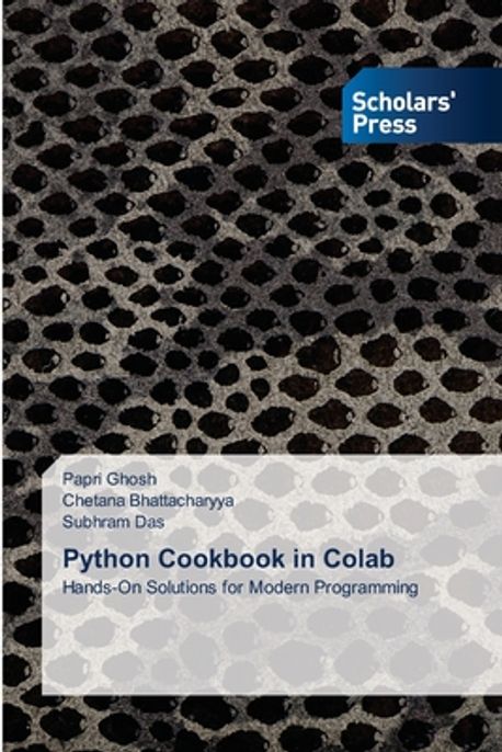 Python Cookbook in Colab | Ghosh, Papri - 교보문고