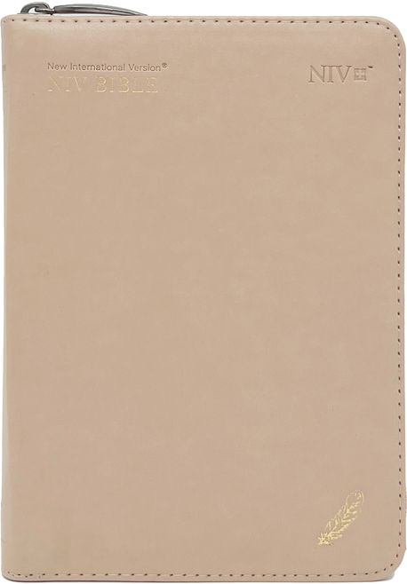 NIV BIBLE(소단본/PU/베이지/지퍼/색인)