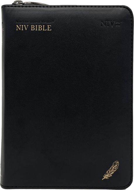NIV BIBLE(소단본/PU/블랙/지퍼/색인)