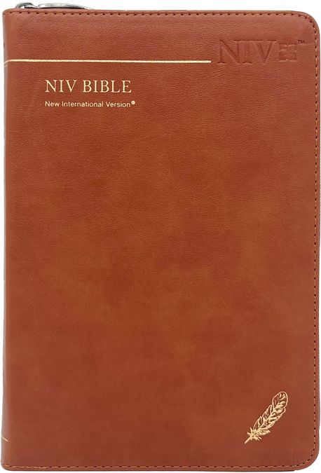 NIV BIBLE(중단본/PU/브라운/지퍼/색인)