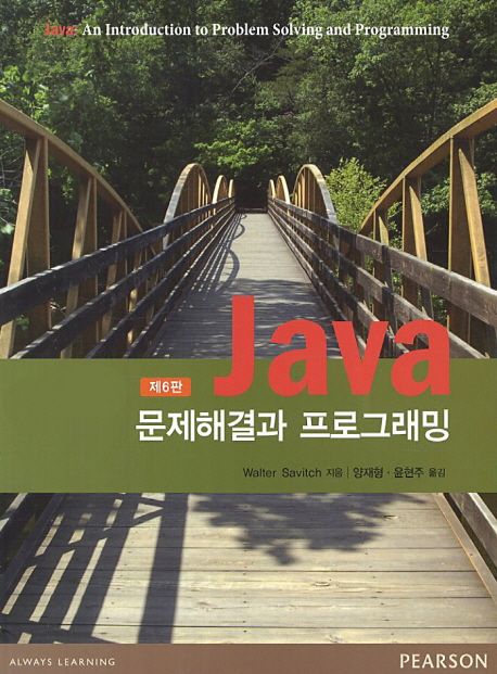 Java 문제해결과 프로그래밍 | Walter Savitch - 교보문고