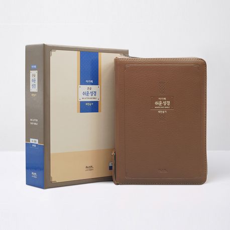 큰글쉬운성경(대)합색-브라운