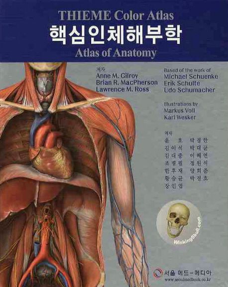 핵심인체해부학 | ANNE M. GILROY - 교보문고