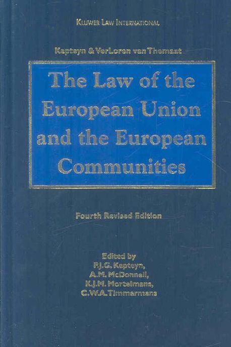 The Law of the European Union and the European Communities | Mcdonnell ...