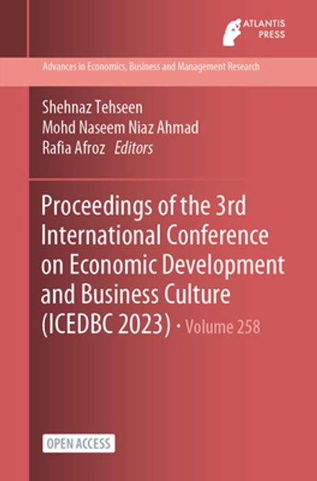 Proceedings of the 3rd International Conference on Economic Development ...