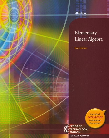 Elementary Linear Algebra | Ron Larson - 교보문고