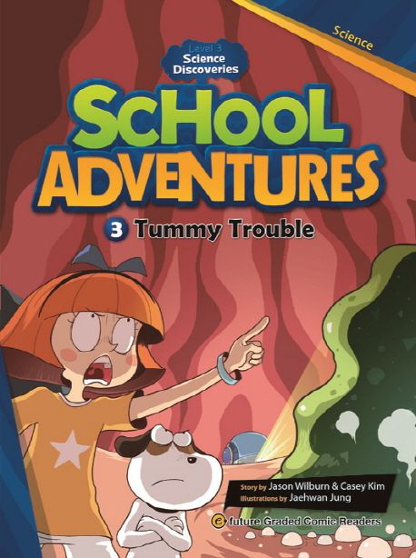 School Adventures Level 3 Science Discoveries 3: Tummy Trouble (with QR ...
