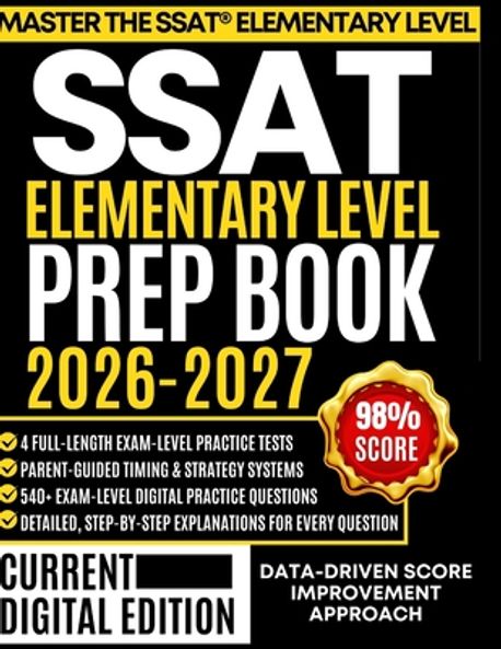 SSAT Elementary Level Prep Book 2026-2027 | Ellister, Rowan - 교보문고