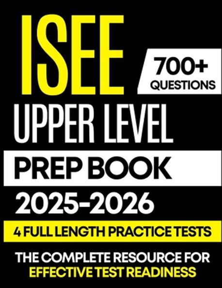 ISEE Upper Level Prep Book 2025-2026 | Alderwood, Maris - 교보문고