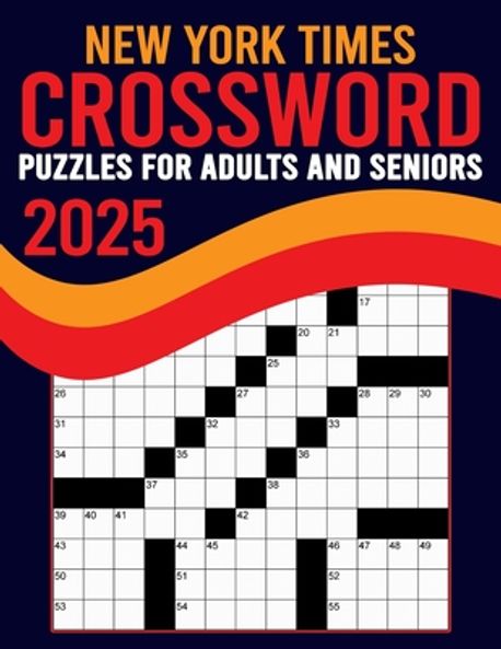 2025 New York Times Crossword Puzzles For Adults And Seniors | Morgan