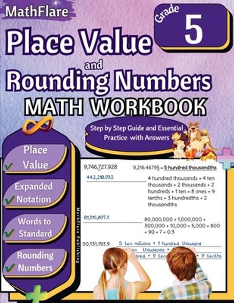 Place Value and Expanded Notations Math Workbook 5th Grade | Publishing ...