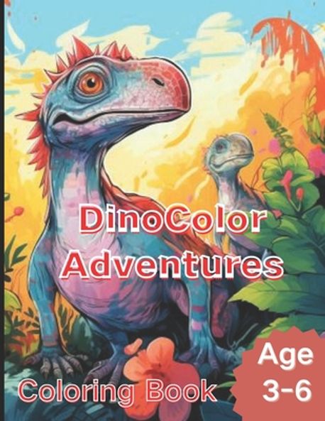 Dinosaur Coloring Book for Kids - Roar into Creative Adventures! | Alan ...