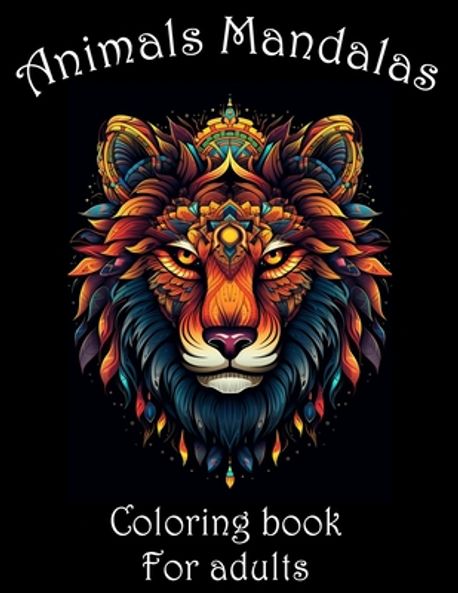 100 Animals mandalas coloring book for adults | Gravity, Draga - 교보문고
