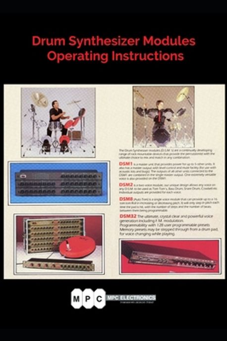 Drum Synthesizer Modules Operating Instructions | Electronics, Mpc - 교보문고
