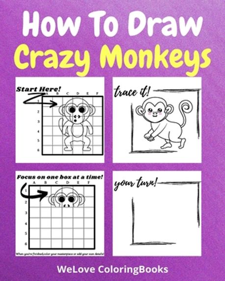 How To Draw Crazy Monkeys | Sauseda, Sancha - 교보문고