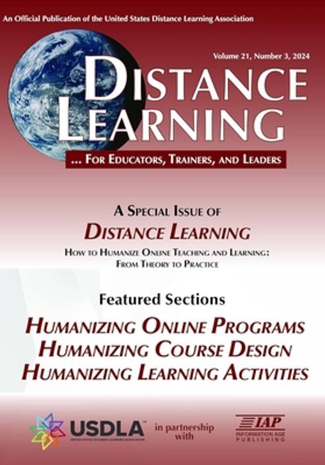 Distance Learning Vol 21 Issue 3 | Simonson, Michael - 교보문고