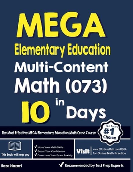 MEGA Elementary Education Multi-Content Math (073) in 10 Days | Nazari ...
