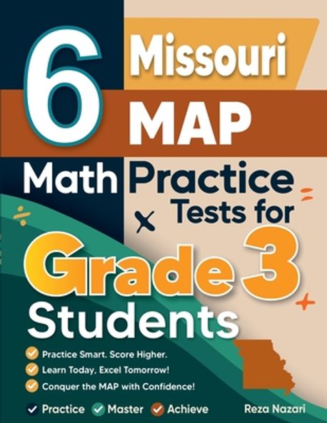 6 Missouri MAP Math Practice Tests for Grade 3 Students | Nazari, Reza ...