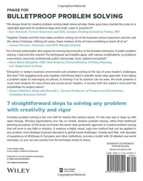 Bulletproof Problem Solving | Charles Conn - 교보문고