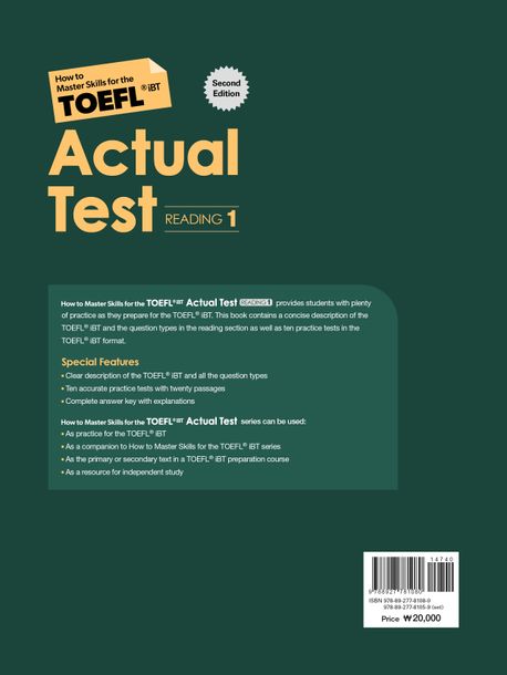 How to Master Skills for the TOEFL iBT Actual Test Reading 1 | Michael ...