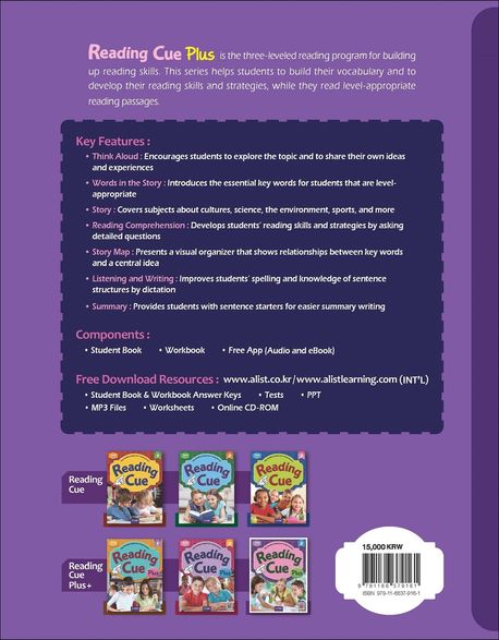 Reading Cue Plus 3 SB+WB (with App) | A List 편집부 - 교보문고