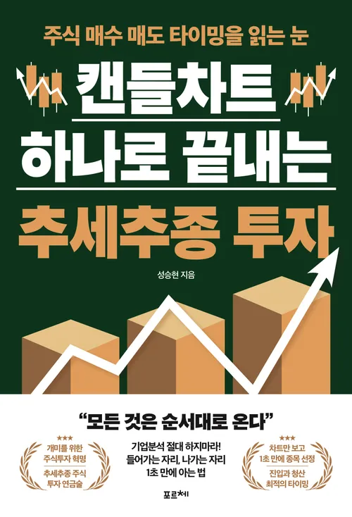 [교보문고] 캔들차트 하나로 끝내는 추세추종 투자