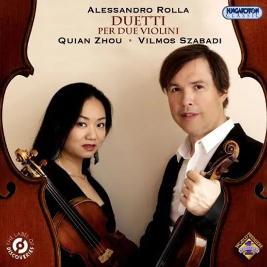 DUETS FOR 2 VIOLINS/ QUIAN ZHOU, VILMOS SZABADI