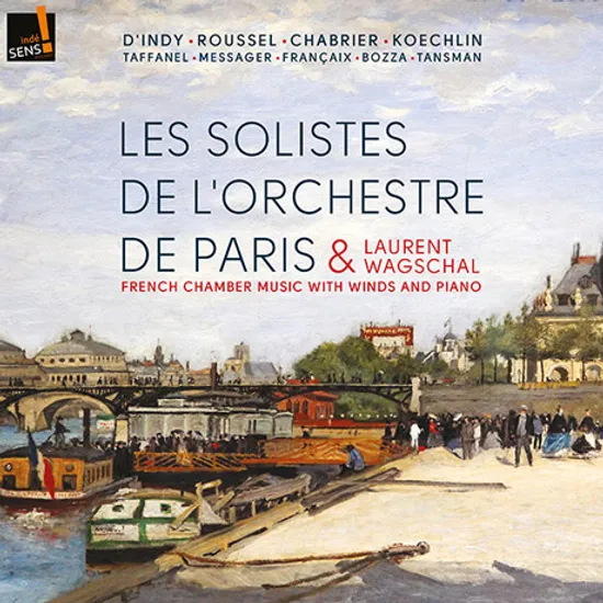 FRENCH CHAMBER MUSIC WITH WINDS/ LES SOLISTES DE L`ORCHESTRE DE PARIS [20세기 프랑스 목관 실내악곡집 - 파리 오케스트라 관악 주자 5인]