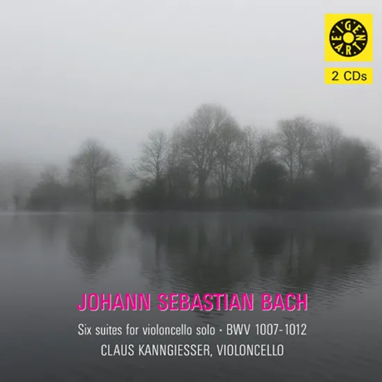 SIX SUITES FOR VIOLONCELLO SOLO BWV 1007-1012/ CLAUS KANNGIESSER