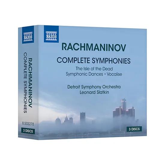 OMPLETE SYMPHONIES, ISLE OF THE DEAD & SYMPHONIC DANCES/ LEONARD SLATKIN [라흐마니노프: 교향곡 작품 전집 - 레너드 슬래트킨]
