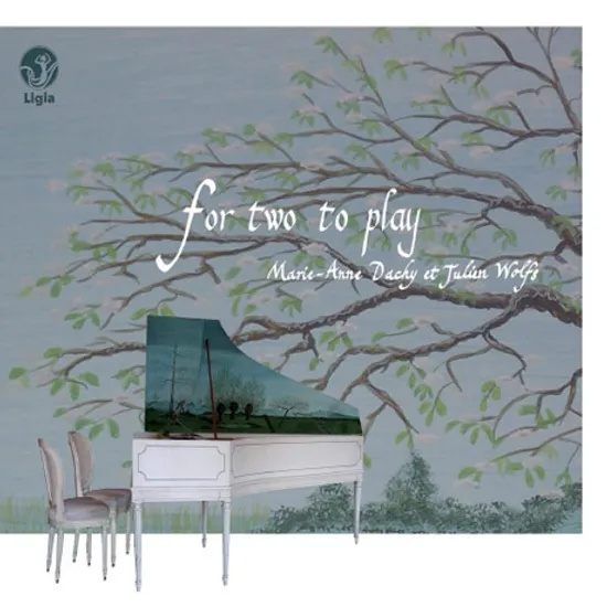 FOR TWO TO PLAY/ MARIE-ANNE DACHY, JULIEN WOLFS [4손을 위한 작품집]