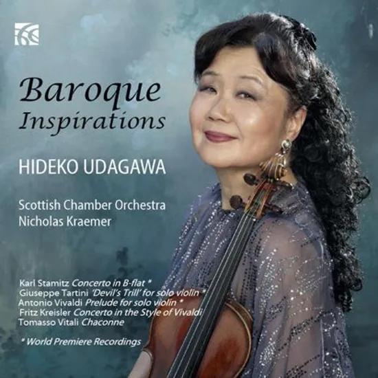 BAROQUE INSPIRATIONS/ HIDEKO UDAGAWA, NICHOLAS KRAEMER [바로크의 영감: 비탈리 <샤콘느> 외]