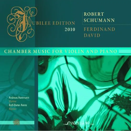 CHAMBER MUSIC FOR VIOLIN AND PIANO/ ANDREAS HARTMANN, ROLF-DIETER ARENS