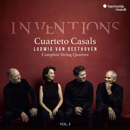INVENTIONS - COMPLETE STRING QUARTETS VOL.1/ CUARTETO CASALS [베토벤: 현악 사중주 1집 - 카잘스 사중주단]