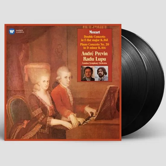 DOUBLE CONCERTO, PIANO CONCERTO NO.20/ ANDRE PREVIN, RADU LUPU [모차르트: 피아노 협주곡 20번, 2대의 피아노를 위한 협주곡 - 프레빈, 루푸] [180G LP]