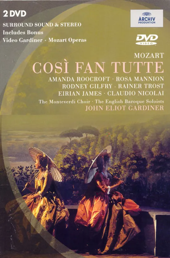 COSI FAN TUTTUE/ JOHN ELIOT GARDINER [모차르트 코지 판 투테: 존 엘리엇 가디너]