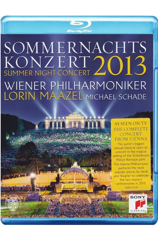 2013 SUMMER NIGHT CONCERT/ MICHAEL SCHADE, LORIN MAAZEL [2013 빈 필하모닉 여름밤 콘서트 - 샤데, 마젤]