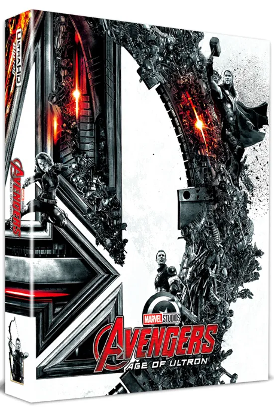 어벤져스: 에이지 오브 울트론 4K UHD+3D+BD [A1 풀슬립 스틸북 한정판] [THE AVENGERS: AGE OF ULTRON]