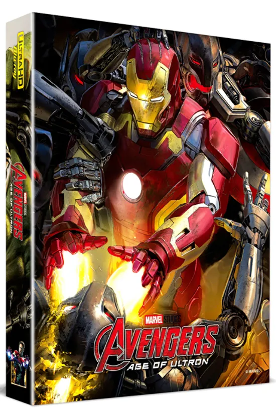 어벤져스: 에이지 오브 울트론 4K UHD+3D+BD [B1 렌티큘러 풀슬립 스틸북 한정판] [THE AVENGERS: AGE OF ULTRON]