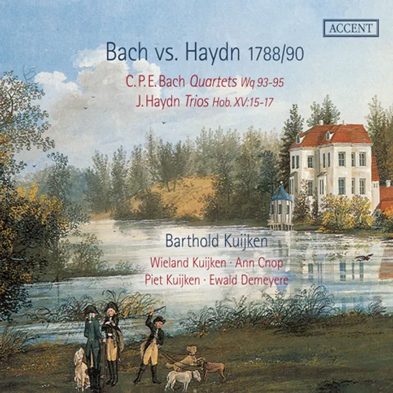 BACH VS. HAYDN 1788/90/ BARTOLD KUIJKEN, WIELAND KUIJKEN [C.P.E.바흐: 플루트 4중주 & 하이든: 플루트 트리오]
