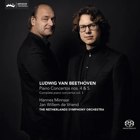 PIANO CONCERTOS NOS. 4 & 5 / HANNES MINNAAR, JAN WILLEM DE VRIEND [SACD HYBRID] [베토벤: 피아노 협주곡 4번 & 5번 <황제> - 하너스 미나르]