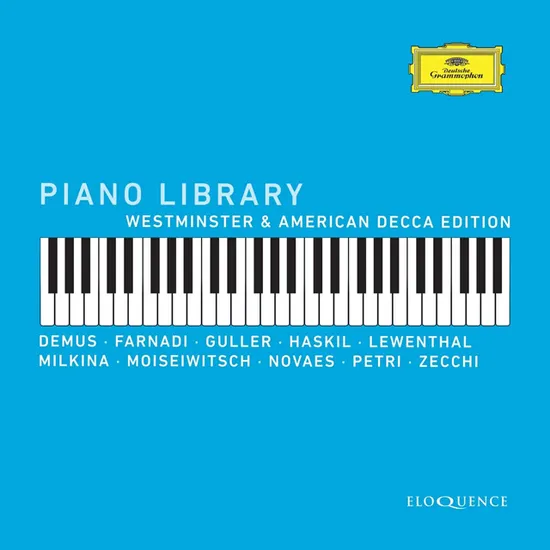 PIANO LIBRARY: WESTMINSTER & AMERICAN DECCA EDITION [웨스트민스터 & 미국 데카 레이블 피아노 명연주 모음집]