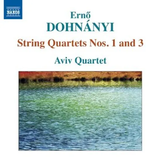 STRING QUARTETS NOS.1 & 3/ AVIV QUARTET [도흐나니: 현악 사중주 1, 3번 - 아비브 사중주단]