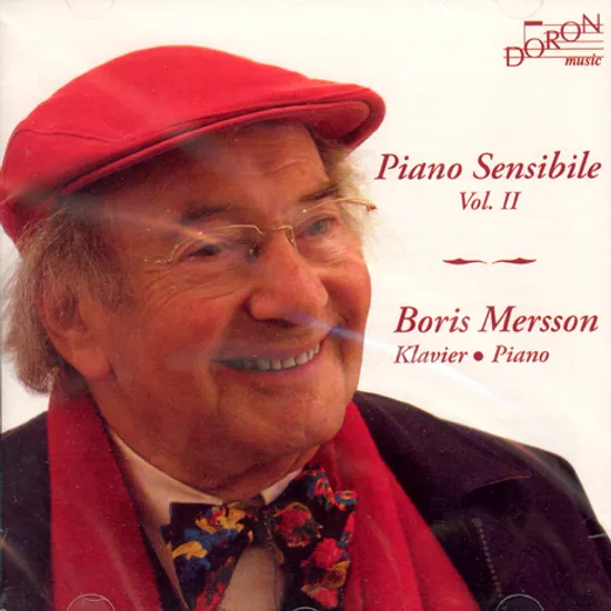 PIANO SENSIBILE VOL.2/ BORIS MERSSON