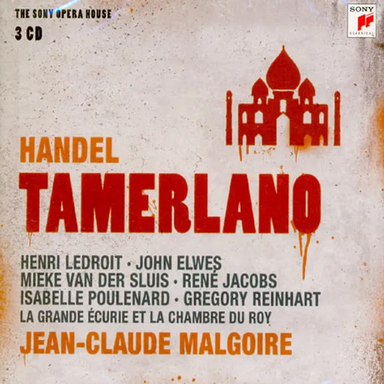 TAMERLANO/ JEAN-CLAUDE MALGOIRE [THE SONY OPERA HOUSE]