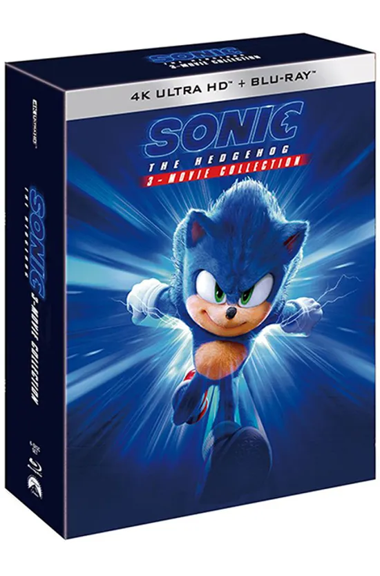 [4월 봄맞이 박스세트 파격 할인] 수퍼 소닉 3-MOVIE콜렉션 4K UHD+BD [SONIC THE HEDGEHOG 3 MOVIE COLLECTION]