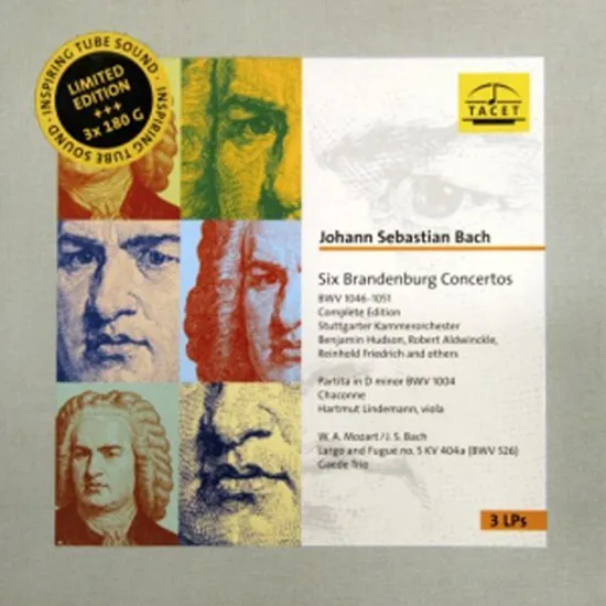 SIX BRANDENBURG CONCERTOS/ STUTTGARTER KAMMERORCHESTER [LP]