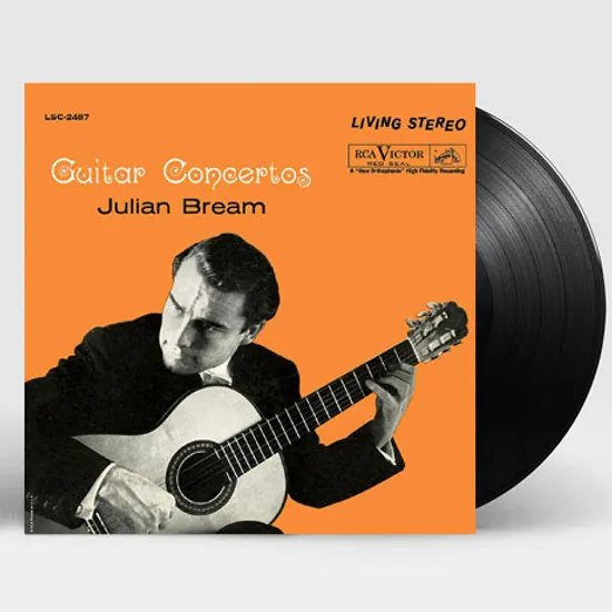 CONCERTO FOR GUITAR AND STRINGS & GUITAR CONCERTO OP.67/ MELOS ENSEMBLE, JULIAN BREAM [줄리안 브림: 줄리아니 & 아놀드 - 기타 협주곡] [200G LP]
