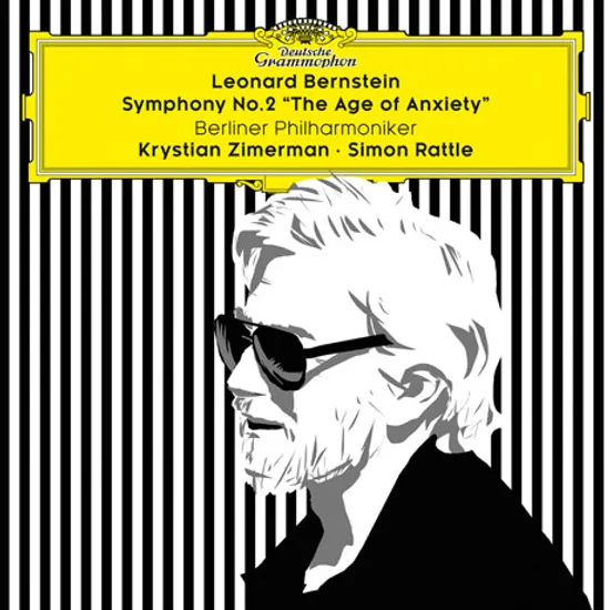 SYMPHONY NO.2 `THE AGE OF ANXIETY`/ KRYSTIAN ZIMERMAN, SIMON RATTLE [크리스티안 지메르만: 번스타인 교향곡 2번 <불안의 시대>]