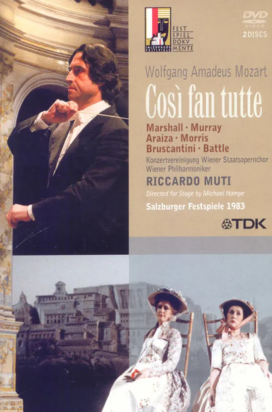 모차르트 코지 판 튜테/ 무티 [MOZART COSI FAN TUTTE/ RICCARDO MUTI/ 2DISC]